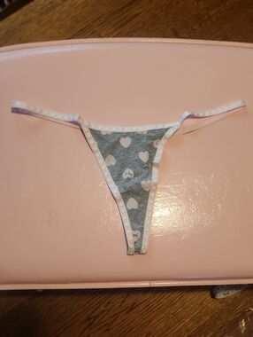 NWT PINK VS Teeny Thong Panty. Size: M
